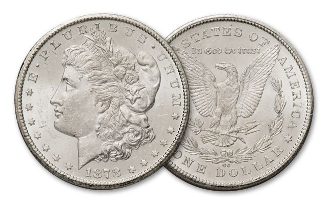 1878-CC Morgan Silver Dollar Brilliant Uncirculated - BU