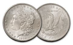 1890-S $1 MORGAN BU