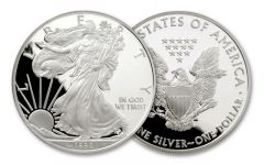 1992 1 Dollar 1-oz Silver Eagle Proof