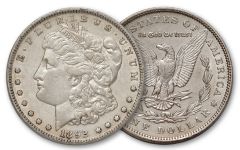 1892-P Morgan Silver Dollar XF