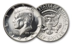 1964-Silver Kennedy Half Dollar Proof