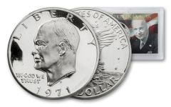 1971-S Eisenhower Dollar Proof with Holder