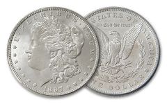 1897-P Morgan Silver Dollar BU