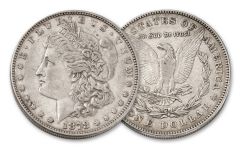 1878-P Morgan Silver Dollar 7 Tail Feathers XF