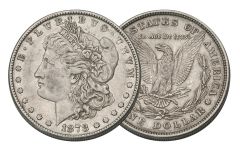 1878-P Morgan Silver Dollar 7/8 Tail Feathers XF