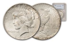1924-P Peace Dollar NGC/PCGS MS64