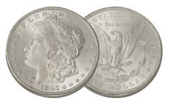 1891-S Morgan Silver Dollar BU