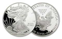 2001-W 1 Dollar 1-oz Silver Eagle Proof