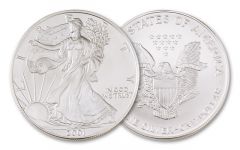 2001 1 Dollar 1-oz Silver Eagle BU
