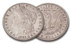 1884-S Morgan Silver Dollar XF