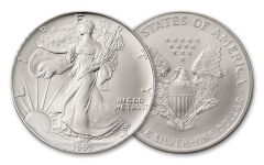 1995 $1 1-oz Silver Eagle BU