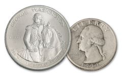 1932-P/1982-D Silver 50 Years of George Washington 2pc Set