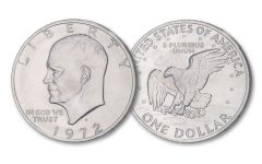 1972-S $1 EISENHOWER BU