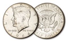 1964 50 CENTS KENNEDY G+