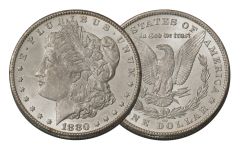 1880-CC Morgan Silver Dollar BU