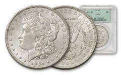 1904-O Morgan Silver Dollar NGC/PCGS MS64