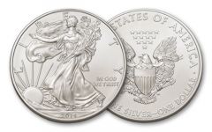 2014 1 Dollar 1-oz Silver Eagle BU