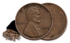 1909-1958 Wheat Pennies G/BU 1 Troy Pound Bag