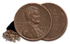 1909-1958 Wheat Pennies 5 Troy Pound Bag