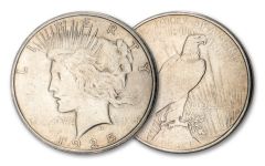 1925-S $1 Silver Peace Dollar XF