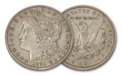 1891-S Morgan Silver Dollar XF