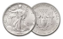 1989 1 Dollar 1-oz Silver Eagle BU