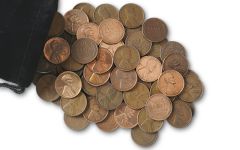 1909-1958 Wheat Pennies 3 Troy Pound Bag