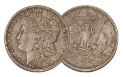 1890-P Morgan Silver Dollar XF