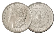1885-O Morgan Silver Dollar AU