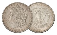 1885-P Morgan Silver Dollar AU