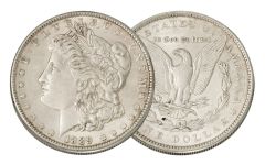 1889-P Morgan Silver Dollar AU