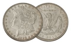 1896-P Morgan Silver Dollar AU