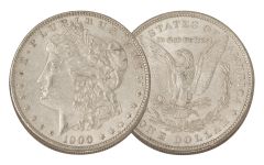1900-P Morgan Silver Dollar AU