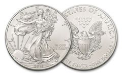 2018 $1 1-oz Silver American Eagle BU
