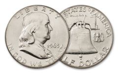 1963 Franklin Half Dollar Uncirculated