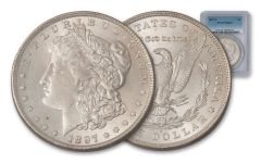 1897-S Morgan Silver Dollar NGC or PCGS MS63