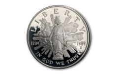 1989-S Silver Dollar U.S. Congress Bicentennial Commemorative Proof