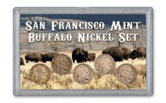1930–1937-S Buffalo Nickel 5-Piece Set VF