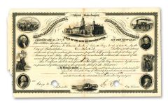 1850's–1870's City of Philadelphia Paper Bond