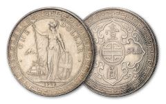 1895–1935 Great Britain Silver Trade Dollar VF