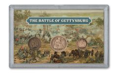 1852–1863 Battle of Gettysburg 3-pc Set G–VG