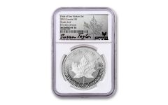 2019 Canada 1-oz Silver Maple Leaf From Pride of Two Nations Set NGC PF70 First Day of Issue w/Taylor Signature Label