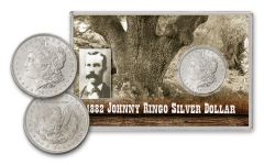1882-O Johnny Ringo Morgan Silver Dollar BU