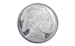 Highland Mint (Random Date) 1-oz Silver Buffalo Nickel Design Round BU
