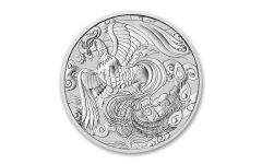 2022 Australia $1 1-oz Silver Chinese Myths & Legends Phoenix BU