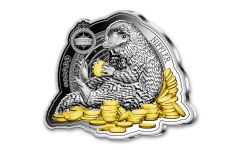 2022 Samoa $5 1-oz Silver Fantastic Beasts: The Niffler Proof-Like Coin