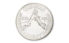1988-D Seoul Olympiad Commemorative Silver Dollar BU