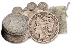 1878–1921 Morgan Silver Dollar 1-Pound Bag Cull–XF