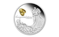 Australia 2023 $1 1-oz Silver Wedding Proof 