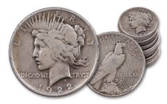 1922–1935 Peace Silver Dollar One-Pound Bag